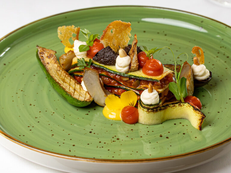 Ratatuille Lasagne mit Gemüse ratatuille-lasagne